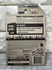 Hot Wheels HW Space 1/5 Mars Perseverance Rover 95/250 White/Black