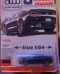 Chevrolet 2018 Chevy Camaro ZL1 1:64 Black Diecast true 1:64 Limited