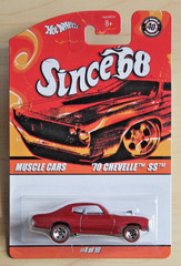 Hot Wheels 2007 Since ’68 Muscle Cars Red 1970 Chevelle SS #4 of 10