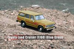 1/64 Die Cast TOYOTA LAND CRUISER FJ60 Model Truck – GREEN –