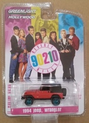 Greenlight Coll. Hollywood Beverly Hills 90210 1994 Jeep Wrangler Green Machine