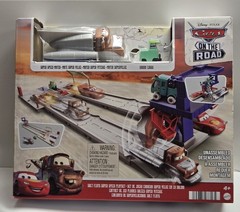 2022 Mattel Disney Cars On The Road Salt Flats Super Speed Playset
