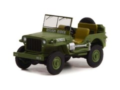 Theodore Roosevelt Jr’s 1942 Willys MB Jeep 1:64 Scale Car – Greenlight 61020A~