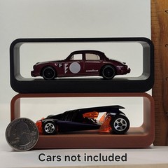2 Stackable Storage Boxes For Hot Wheels 1/64 Car Display Case Lot # 6497e
