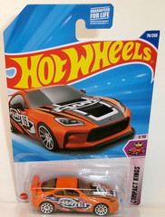 2025 HOT WHEELS 1:64 HW COMPACT KINGS 1/10 ORANGE TOYOTA GR86 CUP