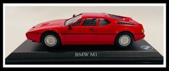 Del Prado 1:43 Scale DieCast Model BMW M1 Red New Sealed in Package Detailed Ltd