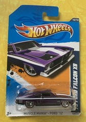 2012 Hot Wheels Super Treasure Hunt ’73 Ford Falcon XB w/ Protector