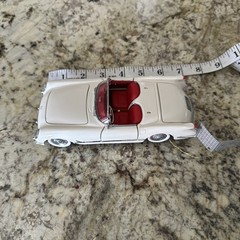 Vintage Franklin Mint – White 1953 Chevy Corvette – 1/24 Diecast New Without Box