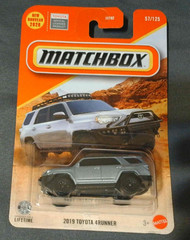 Matchbox Power Grab Silver 2019 Toyota 4Runner 57/125 Combined Shipping