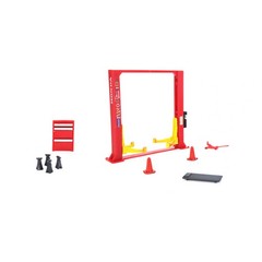 1/64 Diorama Realistic Garage Maintenance Tools Die-Cast ABS Model Car Display/