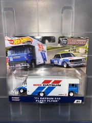 Hot Wheels Premium Car Culture Team Transport #9 ‘1971 Datsun 510 Fleet Flyer