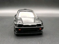 Custom Hot Wheels 1985 Honda CR-X Matte Black 5SPGR NoScalpCustoms