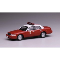 1:64 Red Fire Ford Crown Victoria CV Suburban #596 Diecast Model
