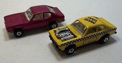 Lesney Matchbox 1970 Superfast Ford Capri Lot of (2) Diecast Rolamatics 1/64