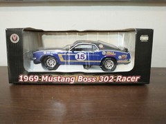 Diecast Napa Metal Crown Jewels 1969 Mustang Boss 302 Racer 1:24 Scale Exce-RJ