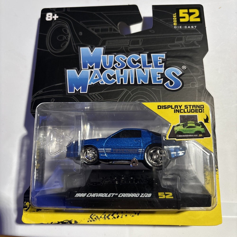 Muscle Machines 2026 Series 9 1988 Chevrolet Chevy Camaro Z/28 Blue #52