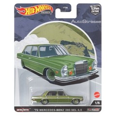 Hot Wheels Premium 2022 Car Culture “Auto Strasse” ’72 Mercedes-Benz 280 SEL 4.5