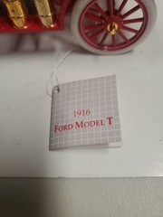 FIRE TRUCK 1916 FORD MODEL T FIRE ENGINE FRANKLIN MINT 1:16 Read Description