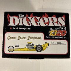 1320 The Diggers #1302 NHRA Greer Black Prudhomme 1302 Of 5000 Limited Edition
