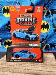 2026 MATCHBOX MOVING PARTS 2024 LEXUS IS 500 F SPORT BLUE OPENING HOOD CASE K
