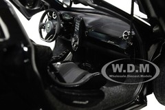 MCLAREN SENNA STEALTH COSMOS BLACK W/CARBON ACCENTS 1/18 MODEL CAR AUTOART 76076