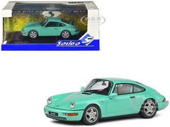 PORSCHE 911 (964) RS CLUBSPORT MINT GREEN 1/43 DIECAST MODEL BY SOLIDO S4312903