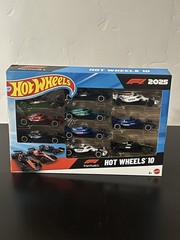 🔥Hot Wheels 2026 FORMULA 1 F1 2025 Season, 10 Pack Set 1:64