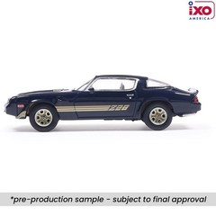 1981 Chevrolet Camaro Z28 – Dark Blue Diecast 1:64 Scale Model – IXO IA64018