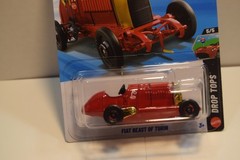 2026 Hot Wheels LOT OF 2 FIAT BEAST OF TURIN Red + ZAMAC AS PICTURE NEW