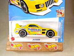 2024 Hot Wheels #173 HW Celebration Racers 9/10 24/SEVEN Yellow w/Black MC5 Sp