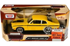 1971 MERCURY COMET GT YELLOW “FORGOTTEN CLASSICS” 1/24 DIECAST BY MOTORMAX 79047