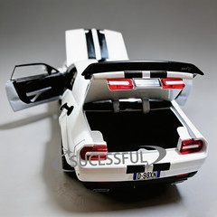1pc 1:24 Dodge Hellcat SRT Red Eye Alloy Diecast Sports Car Model