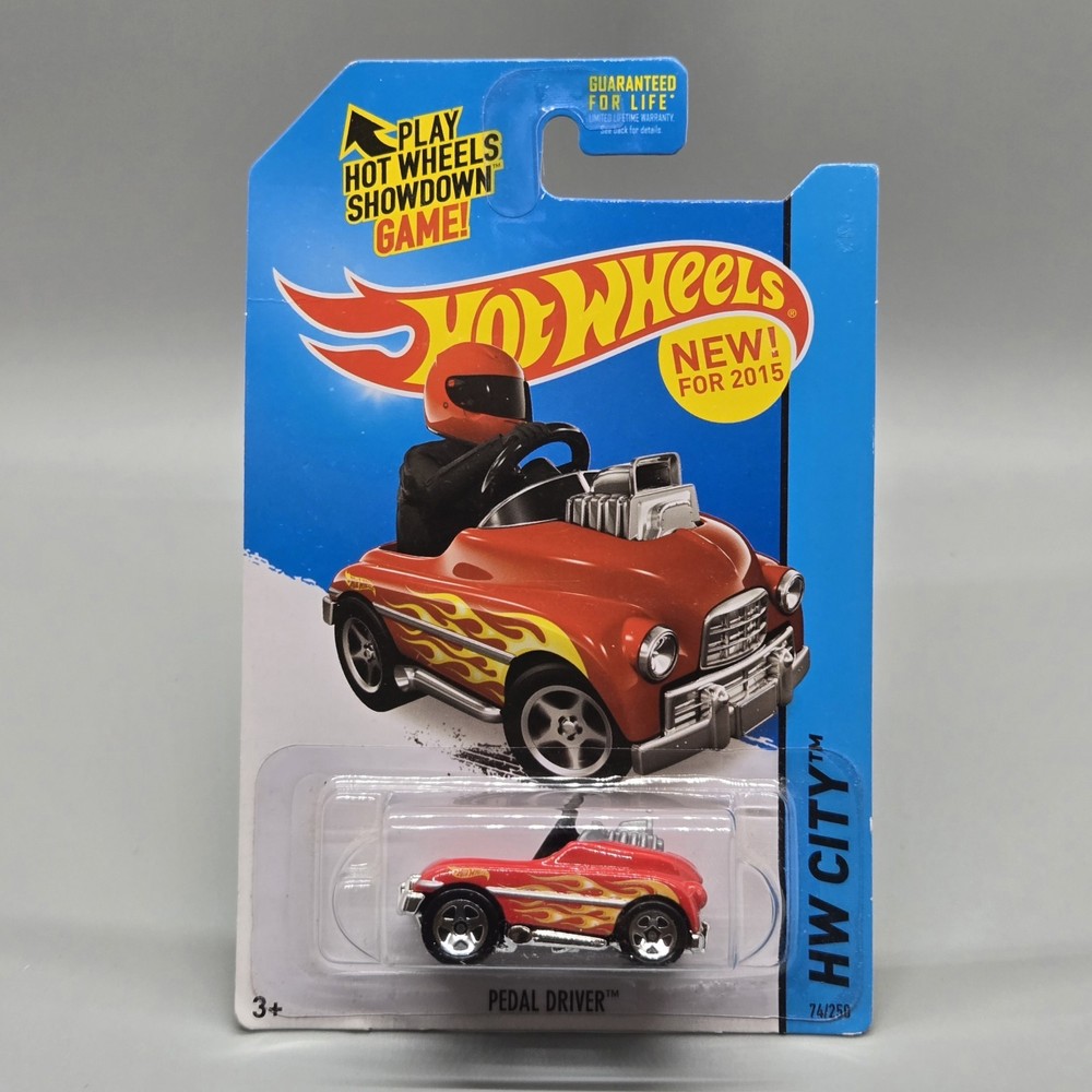 Pedal Driver 74/250 HW City Red 2015 Hot Wheels