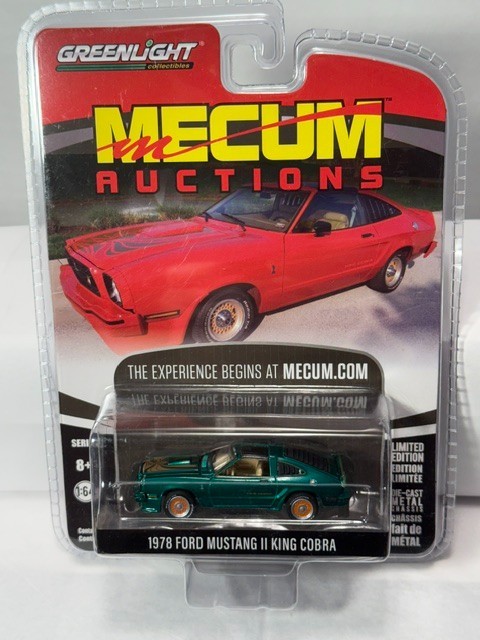 GREENLIGHT “GREEN MACHINE” – 1978 FORD MUSTANG II KING COBRA – MECUM AUCTIONS