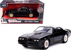 Tego’s Pontiac Firebird Black with Gold Stripes and Hood Bird Fast and Furious