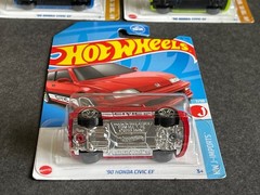 Hot Wheels ’90 Honda Civic EF Lot of 3 : Blue and Red and Green