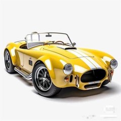 Fine works64 1:64 Shelby 427 Diecast model Car