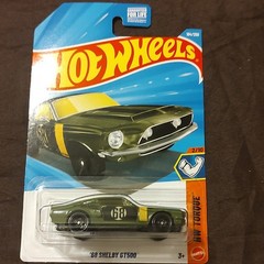 Hot Wheels HW Torque 1:64 1968 Shelby GT500 Diecast Car Green Yellow Unopened