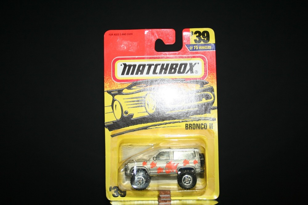 Matchbox 1996 #51 – #MB187 Action System – Ford Bronco II
