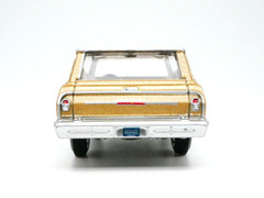 1963 CHEVY II NOVA 400 WAGON TAN 1:64 SCALE COLLECTOR MODEL DIECAST