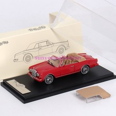 1:64 Red 1993 Rolls-Royce Corniche IV Hardtop Coupe Diecast Model Car