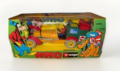 RARE VTG Bburago Pippo Goofy – Dingo Car NIB Disney Collectible Die-cast Burago