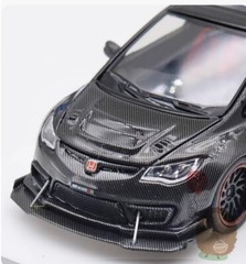GDO 1/64 Honda civic Mugen RR Car Model Simulation Alloy Diecast Display Gifts