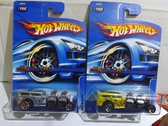 2 Variations 2006 Hotwheels Way 2 Fast # 152 Different Colors Yellow & Silver