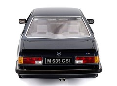 KK SCALE MODELS BMW 6-SERIES M635 CSI (E24) COUPE 1987 Blue metallic 1/12 Scale