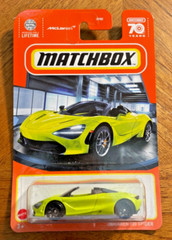 Matchbox McLaren 720 Spider #N/A MBX ‘23 Series Yellow VHTF!