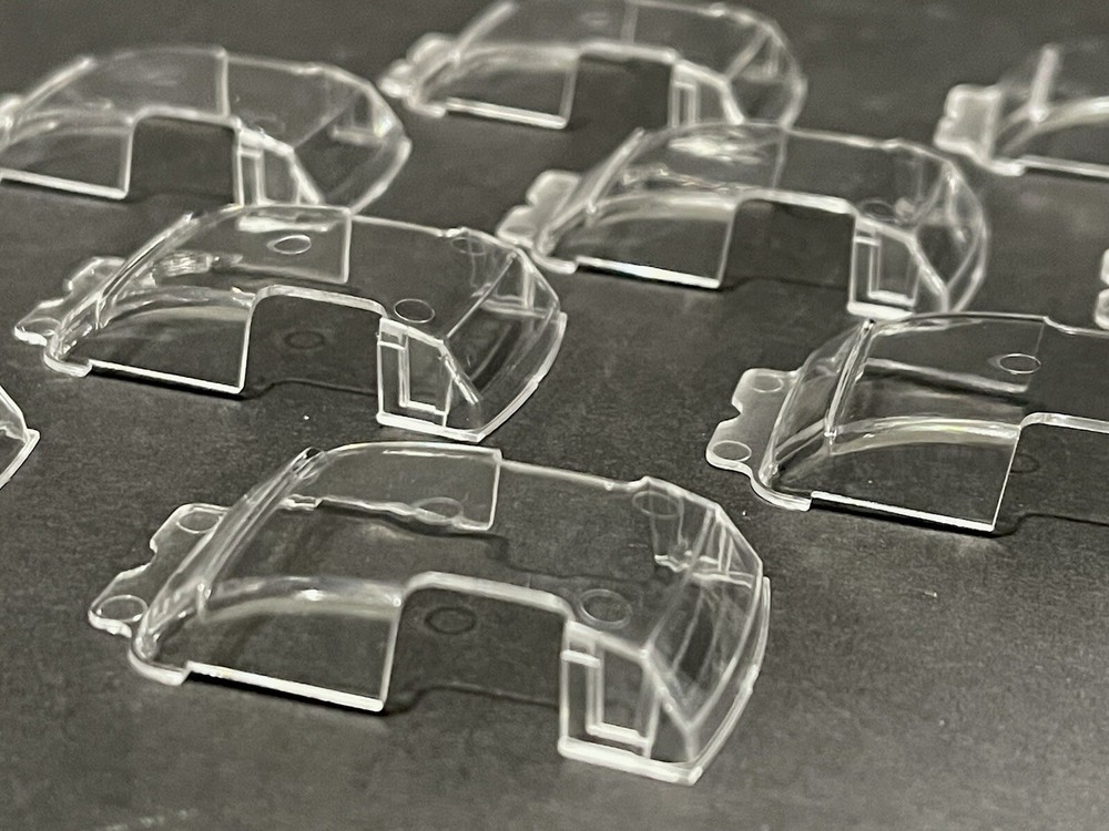 10x Clear Replacement Windows For Hot Wheels 55 Bel Air Gassers Fits 1/64 Scale