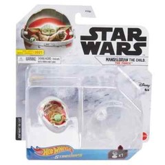 Hot Wheels Star Wars Die Cast Vehicle Car Baby Yoda Pram Grogu Mandalorian