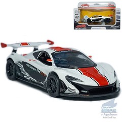 1:32 McLaren P1 GTR Race Car Model Diecast Toy Vehicle Collection Kid Gift White