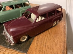 Super RARE Plymouth Station Wagon Promo Car 1/25 Nice Condition 2 Count LOOK.